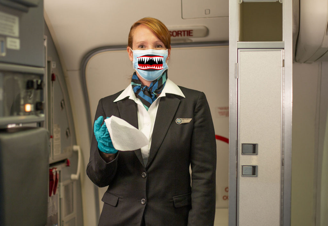 WestJet Adds Teeth to Mask Policy Mesh